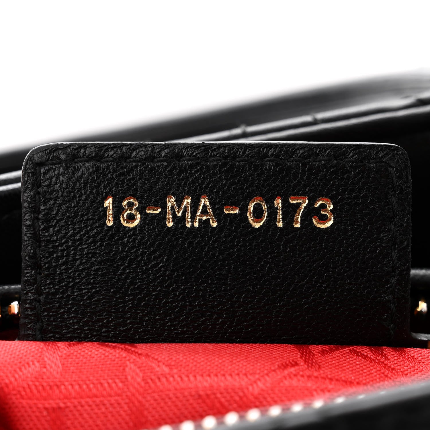 Christian Dior Lambskin Cannage Medium Lady Dior Black 7 of 13
