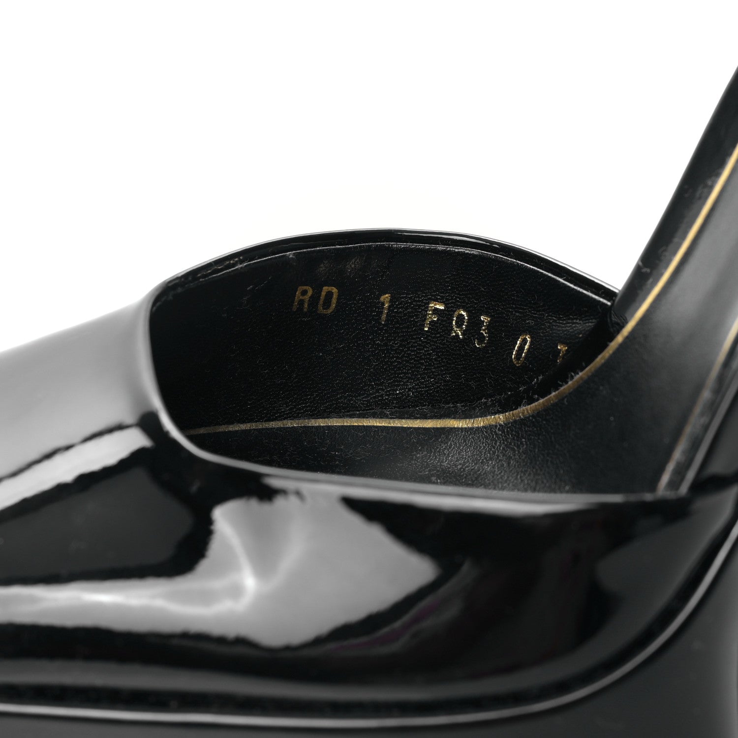 Valentino Garavani Patent DiscoBox 80/180mm Platform Pumps 37 Black 8 of 8