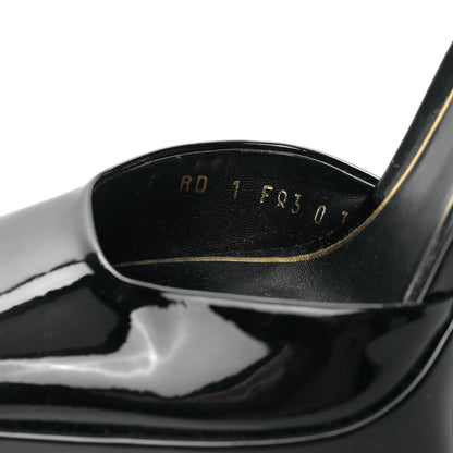 Valentino Garavani Patent DiscoBox 80/180mm Platform Pumps 37 Black 8 of 8