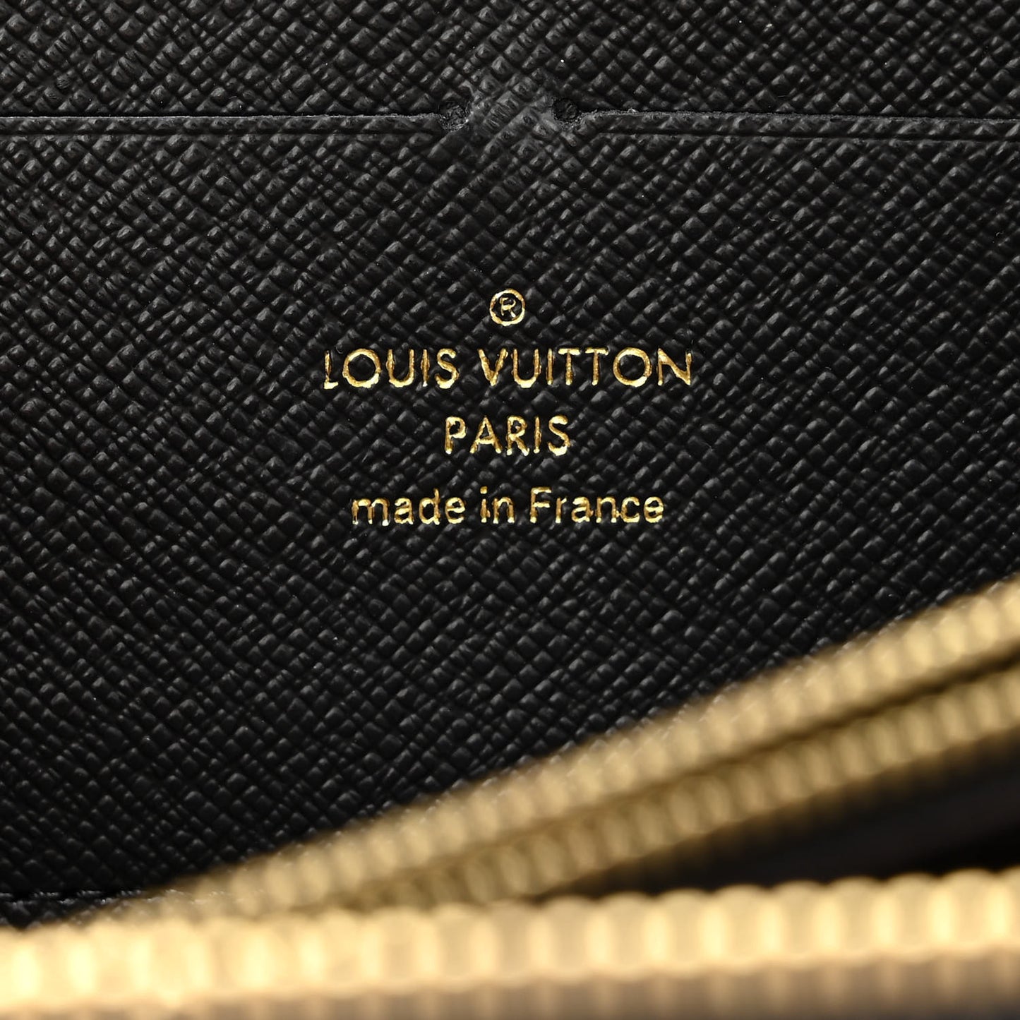 Monogram Zippy Retiro Wallet Black