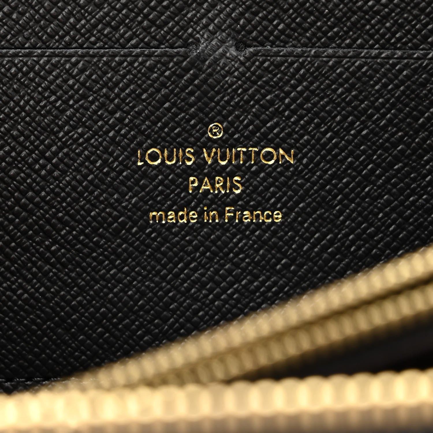 Louis Vuitton Monogram Zippy Retiro Wallet Black 6 of 8