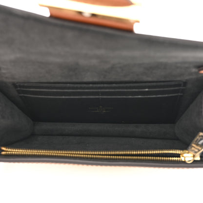 Louis Vuitton Taurillon Dauphine Bumbag Blackberry Snow 5 of 10