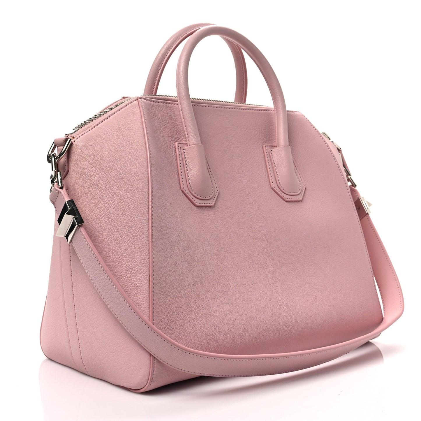 Sugar Goatskin Medium Antigona Pink