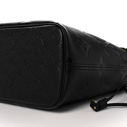Louis Vuitton Empreinte Monogram Giant Neverfull MM Black 7 of 7