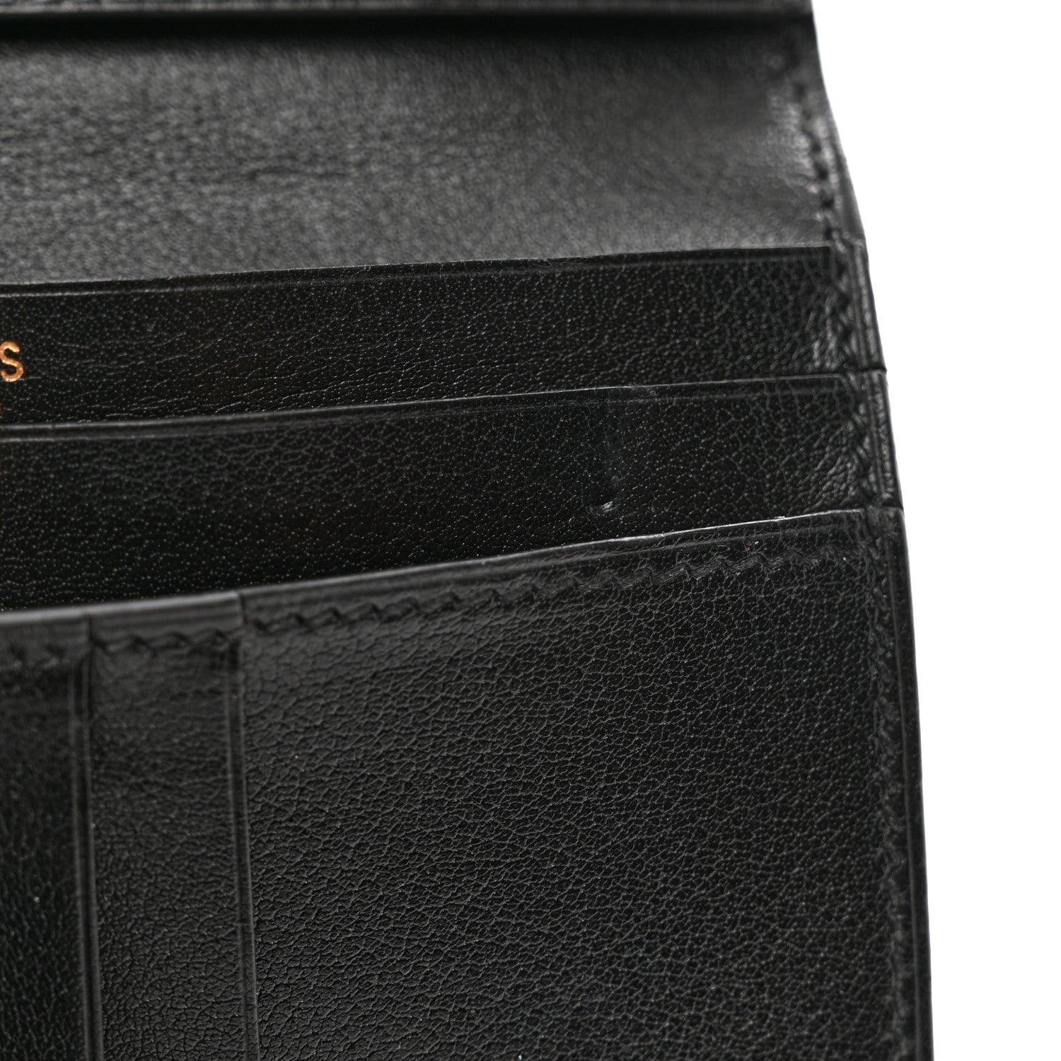 Hermes Evergrain Bearn Compact Wallet Black 7 of 9