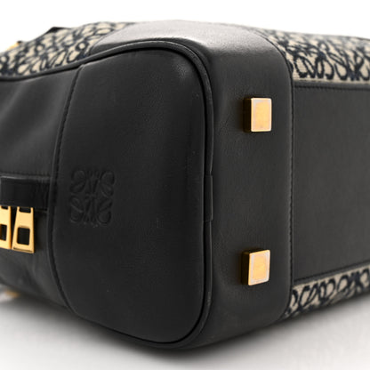 Loewe Jacquard Anagram Calfskin Amazona 19 Black Navy 8 of 13