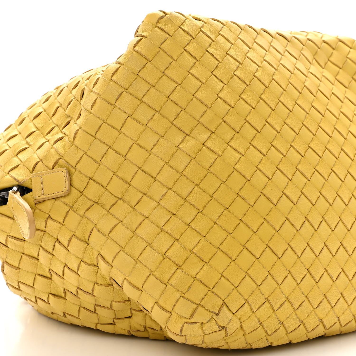 Bottega Veneta Nappa Intrecciato Cube Messenger Chartreuse 8 of 17