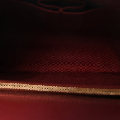 Chanel Caviar Quilted Small Coco Handle Flap Burgundy 5 of 10