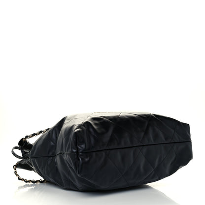 Chanel Calfskin Quilted Large Chanel 22 Black 4 of 12