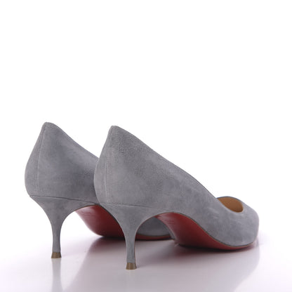 Christian Louboutin Veau Velours So Kate 55 Pumps 39.5 Light Blue 4 of 9