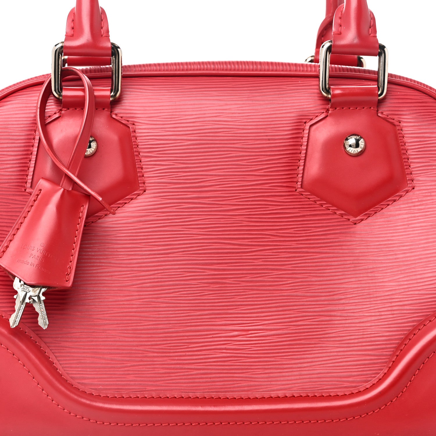 Louis Vuitton Epi Bowling Montaigne PM Rouge 7 of 9