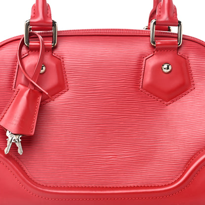 Louis Vuitton Epi Bowling Montaigne PM Rouge 7 of 9