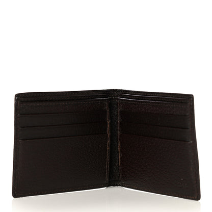Gucci GG Plus Monogram Web Bi-Fold Wallet Dark Brown 5 of 12