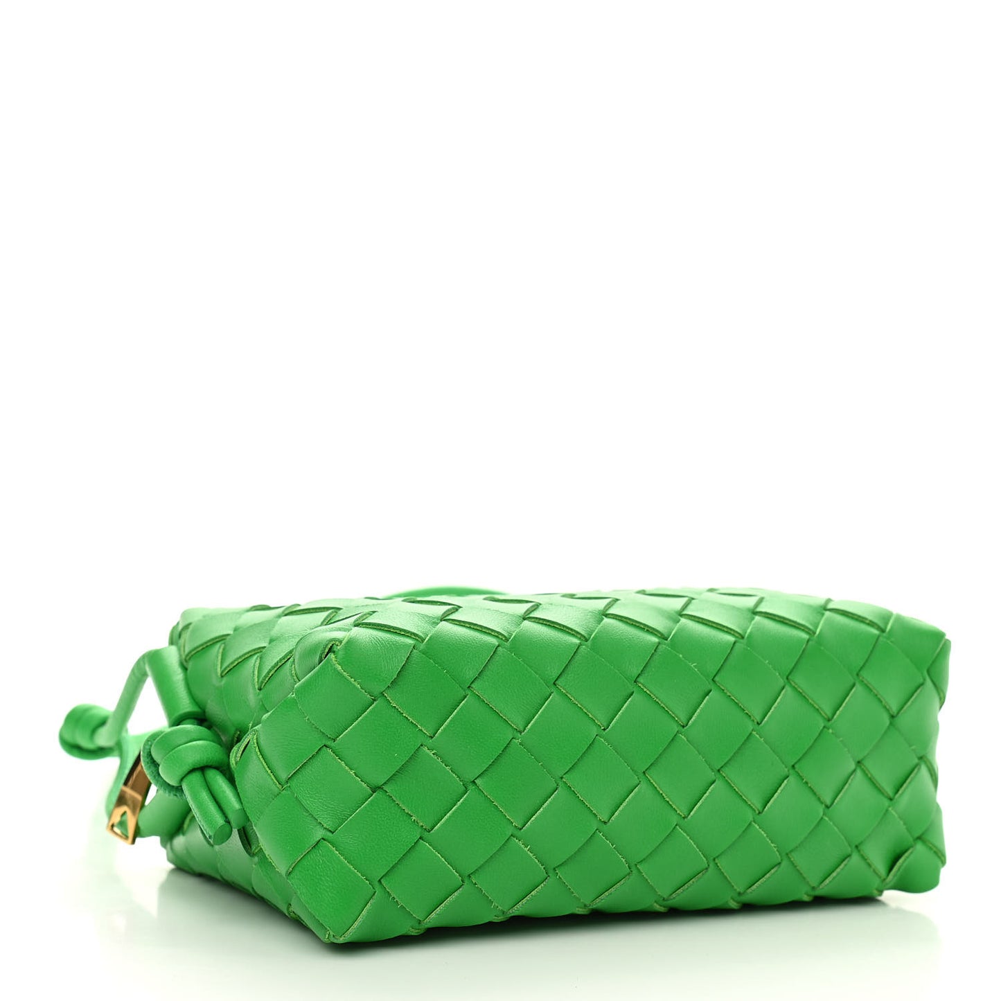 Nappa Intrecciato Mini Loop Camera Bag Parakeet