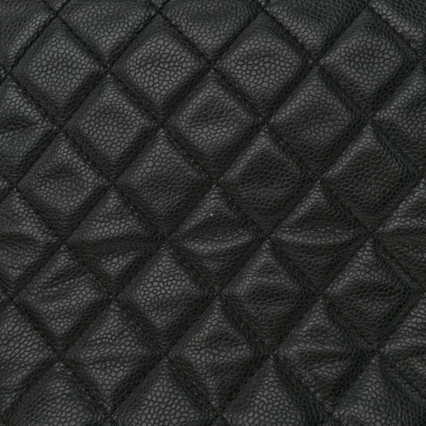 Soft Caviar Quilted CC Timeless Tote Black