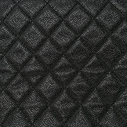 Chanel Soft Caviar Quilted CC Timeless Tote Black 17 of 18