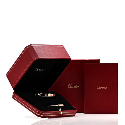 Cartier 18k Pink Gold Love Bracelet 16 9 of 9