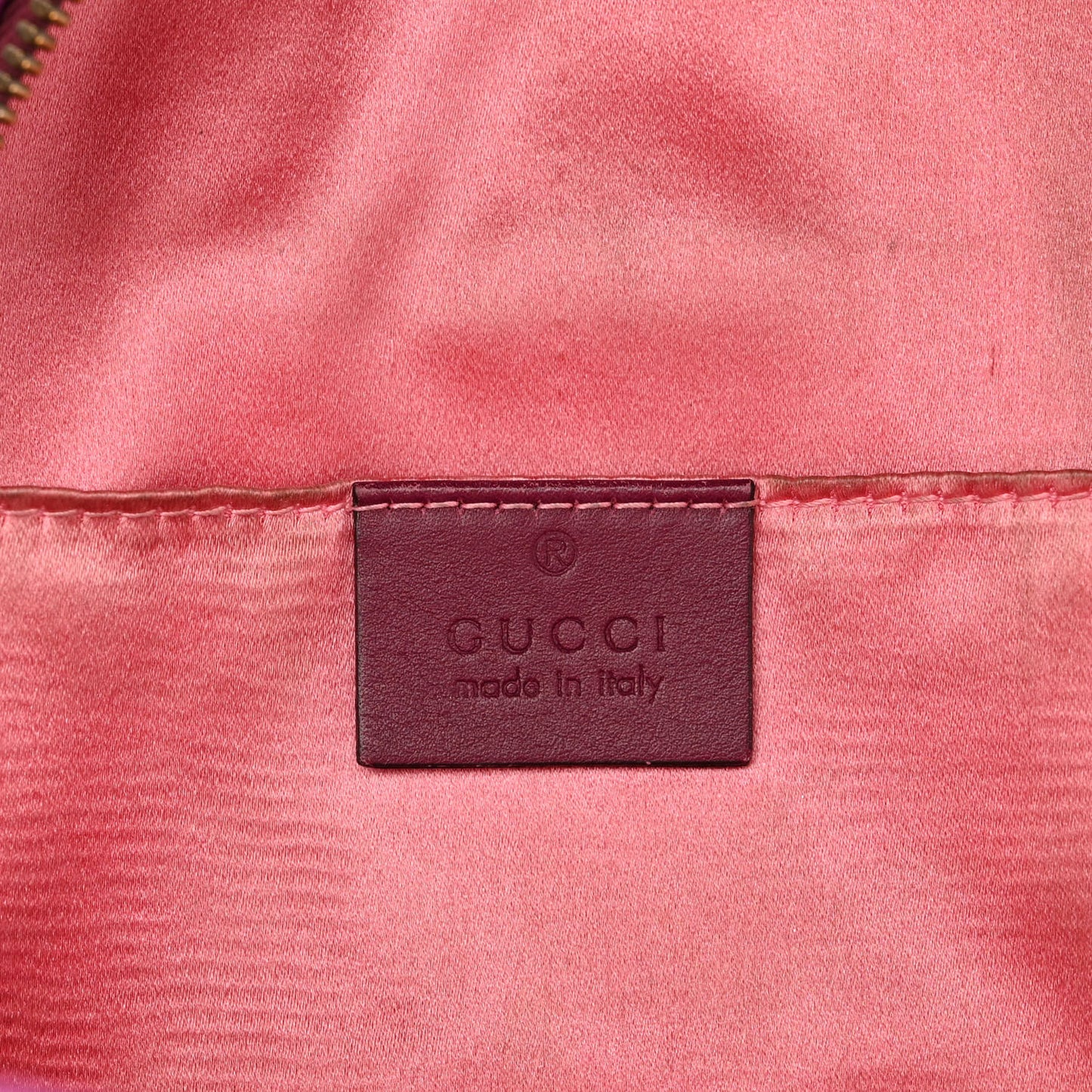 Velvet Matelasse GG Marmont Dome Backpack Fuchsia Violet Cyclamen