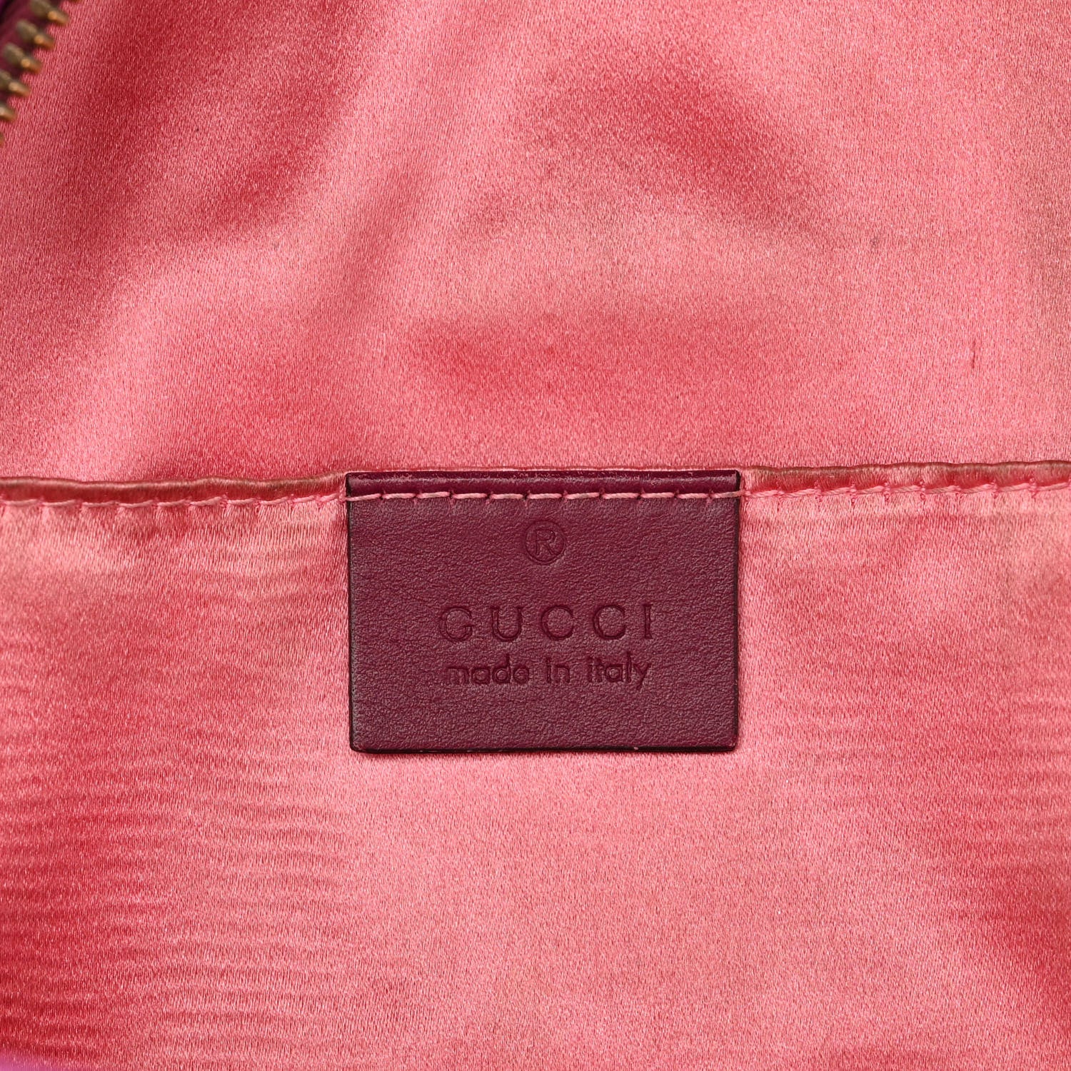 Gucci Velvet Matelasse GG Marmont Dome Backpack Fuchsia Violet Cyclamen 6 of 12
