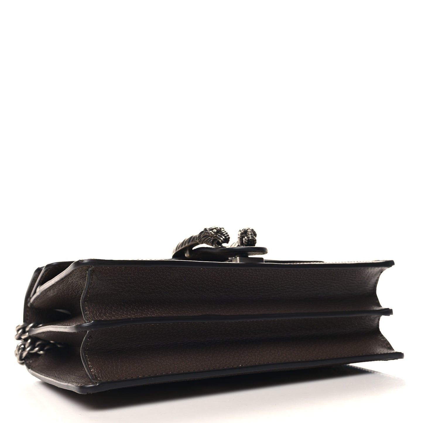 Monogram Jumbo GG Textured Dollar Calfskin Embroidered Small Dionysus Shoulder Bag Camel Ebony New Acero Multicolor
