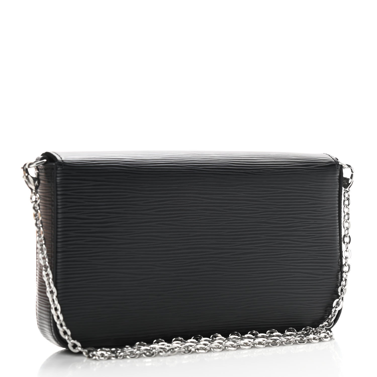 Louis Vuitton Epi Pochette Felicie Black 4 of 9