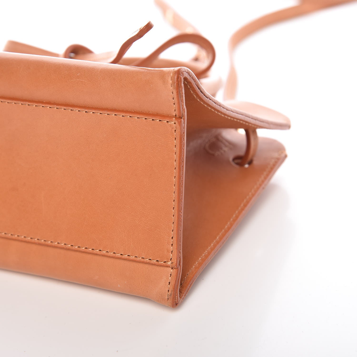 Mansur Gavriel Calfskin Mini Mini Sun Bag Cammello 6 of 16