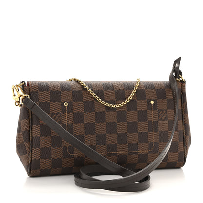 Louis Vuitton Damier Ebene Favorite MM 3 of 11
