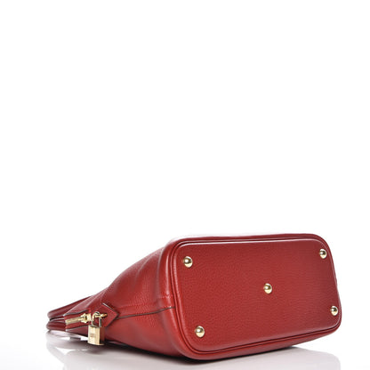 Hermes Taurillon Clemence Bolide 31 Rouge Casaque 5 of 9