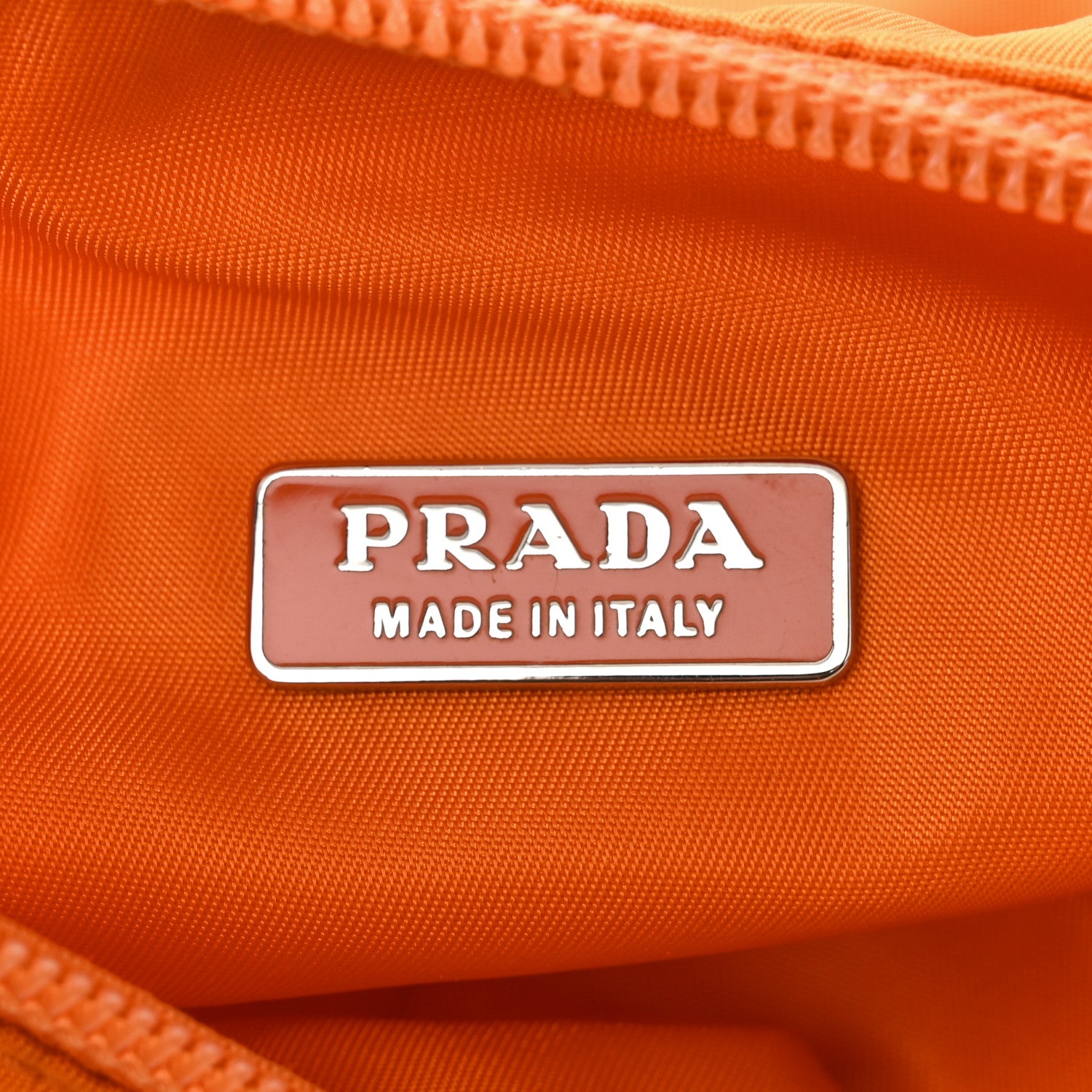 Prada Tessuto Nylon Sport Mini Shoulder Bag Arancio 6 of 9
