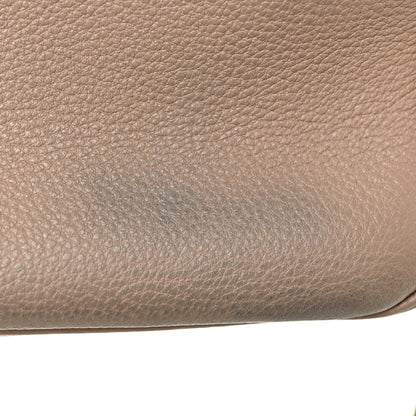 Prada Vitello Daino Medium Double Zip Shoulder Bag Cammeo 17 of 20