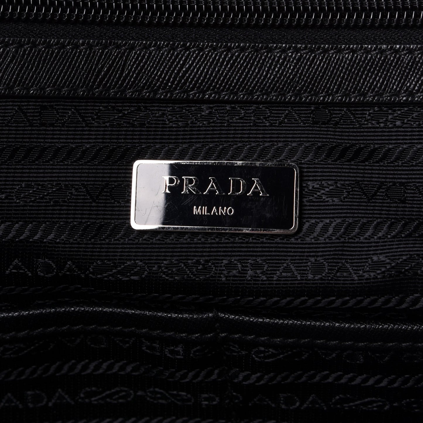 Tessuto Nylon Vela Shopping Tote Black