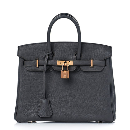 Hermes Togo Birkin 25 Etain 1 of 13