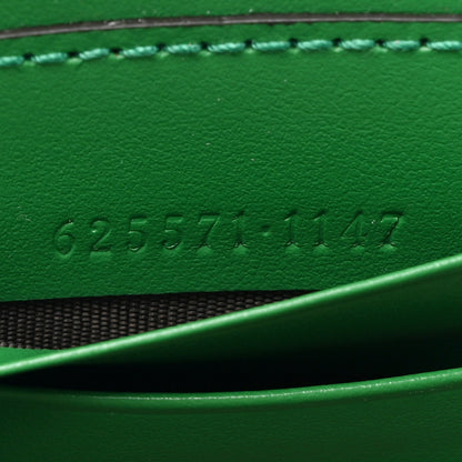 Gucci Calfskin GG Tennis Embossed Mini Crossbody Bag New Shamarock 7 of 10