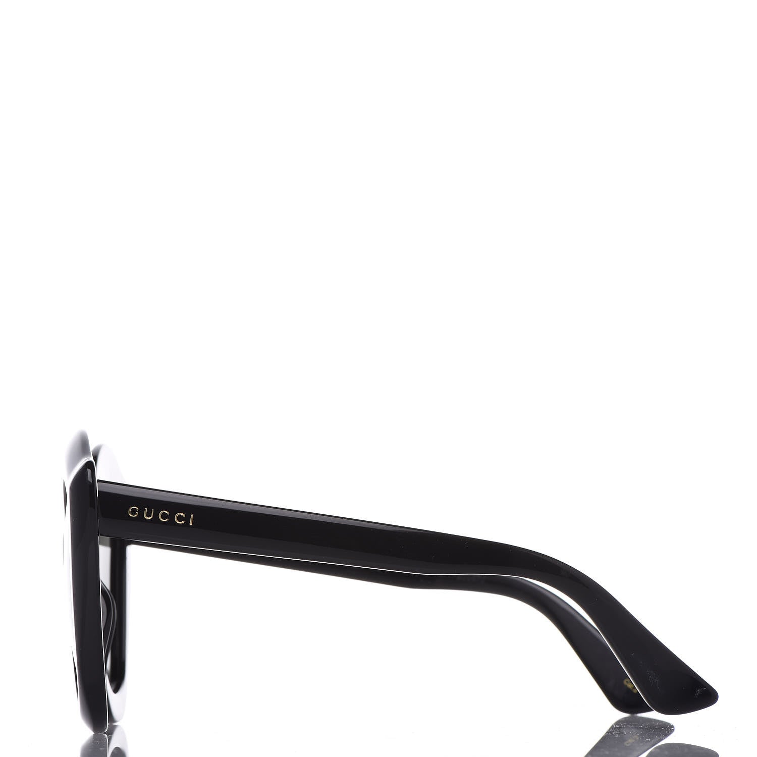 Gucci Cat Eye Sunglasses GG0117S Sunglasses Black 3 of 6