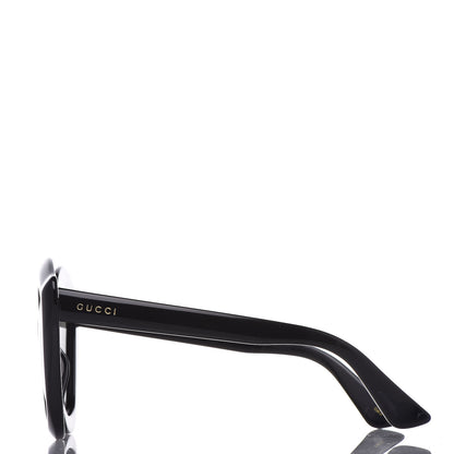 Gucci Cat Eye Sunglasses GG0117S Sunglasses Black 3 of 6
