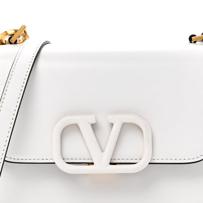 Valentino Garavani Smooth Calfskin Small VSling Shoulder Bag White 7 of 9