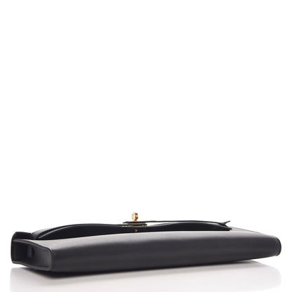 Hermes Swift Kelly Cut Clutch Pochette Black 4 of 8