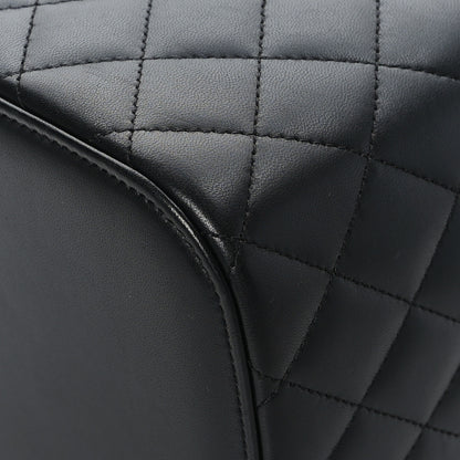 Chanel Lambskin Quilted Vanity Pouch Black 10 of 12