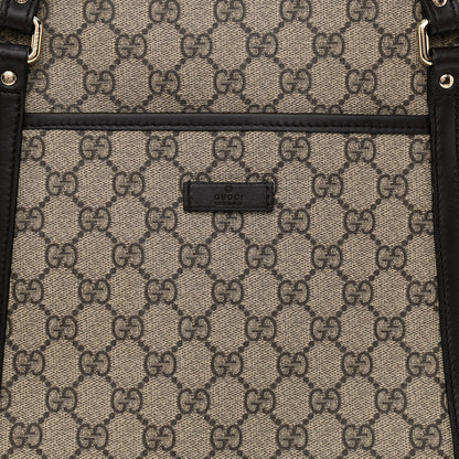 Gucci GG Supreme Monogram Medium Joy Tote Dark Brown 8 of 12
