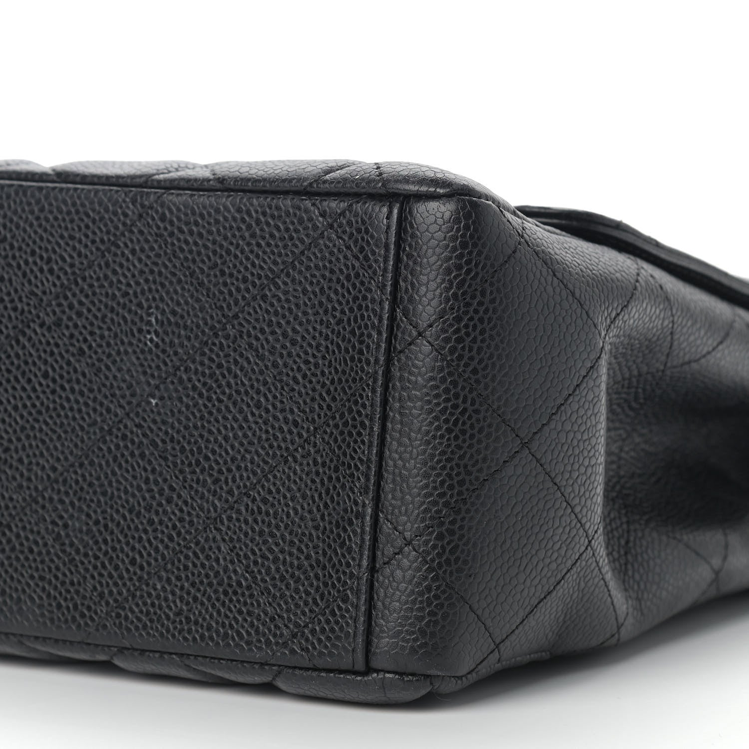 Chanel Caviar Quilted Maxi Single Flap Black 14 of 20