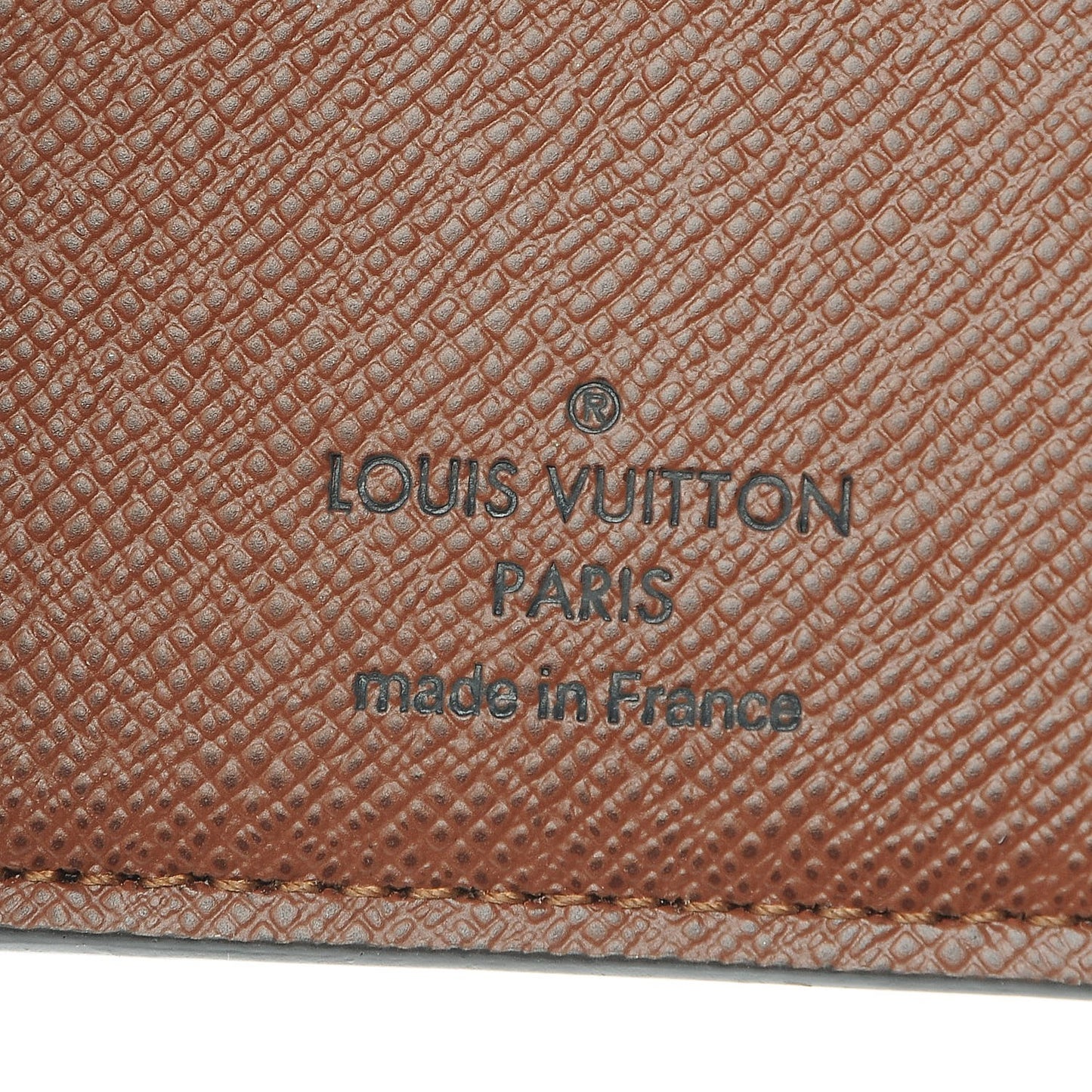 Monogram Pocket Organizer Card Holder NM