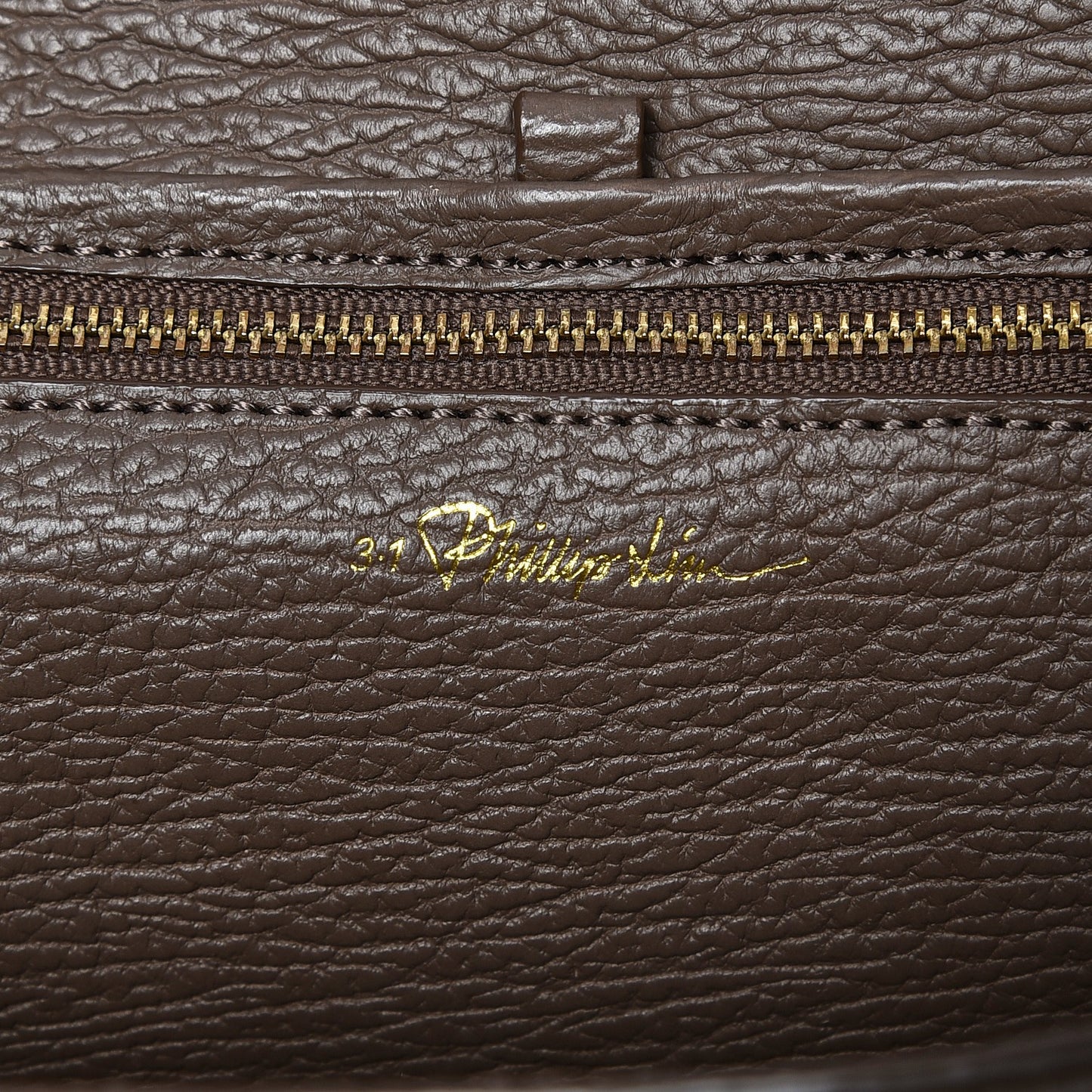 3.1 Textured Calfskin Medium Pashli Satchel Taupe
