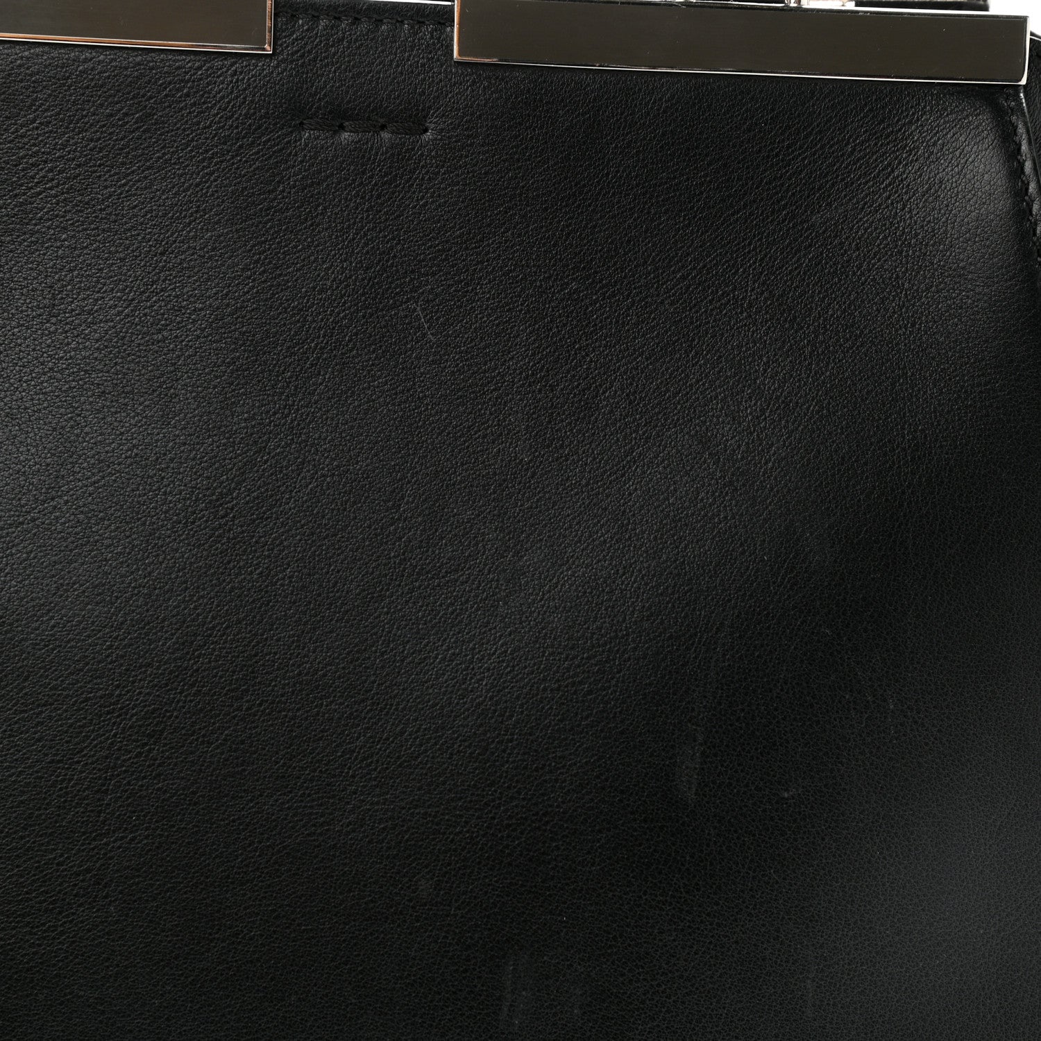 Fendi Vitello Dolce Petite 3jours Tote Black 12 of 13