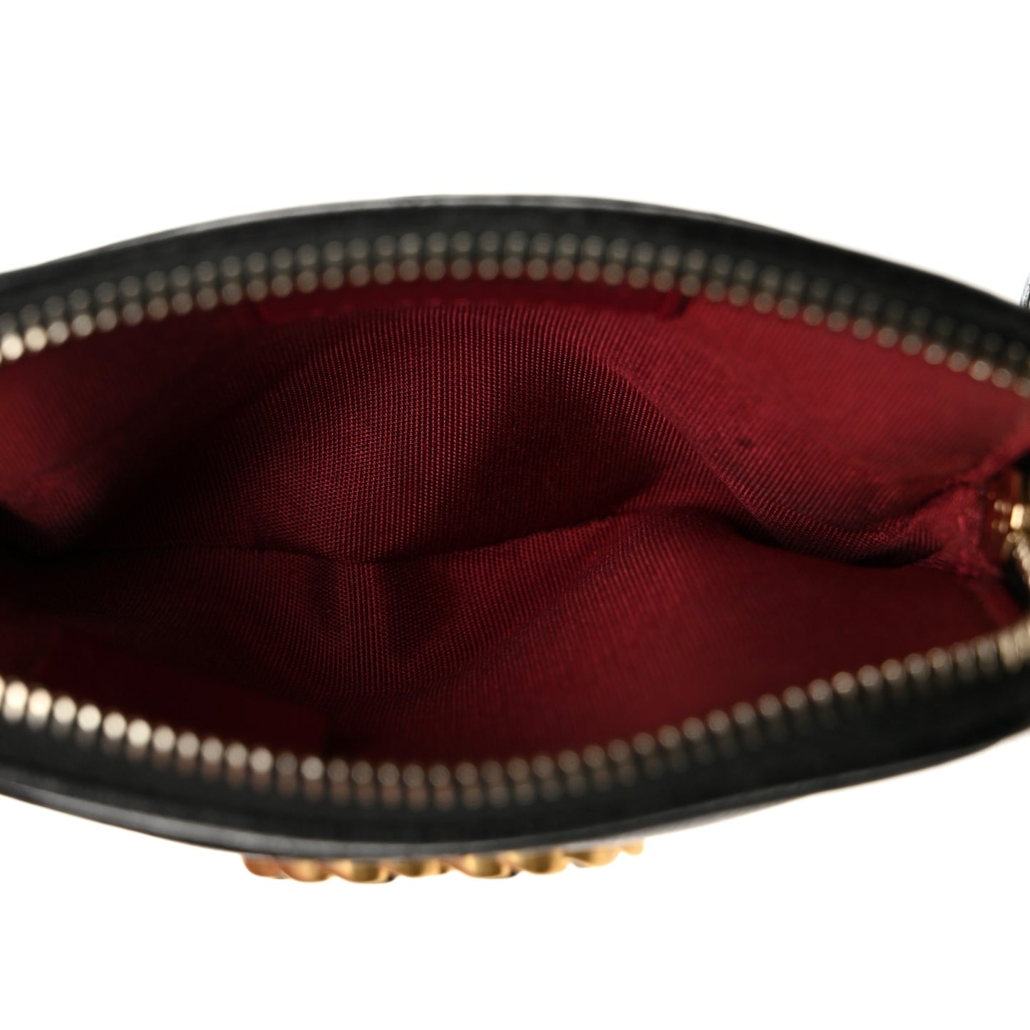 Lambskin Quilted Chanel 19 Zip Card Holder Wallet Black