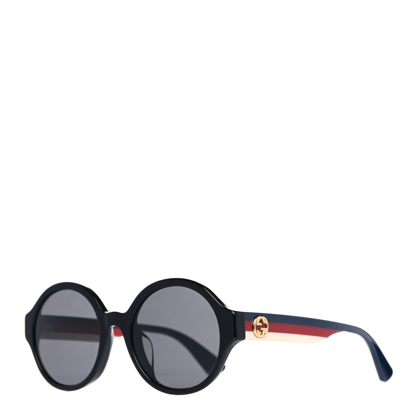Round Web Sunglasses GG0280SA Black