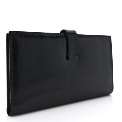 Hermes Box Bearn Gusset Wallet Black 3 of 6