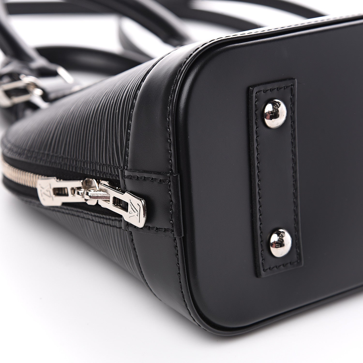 Louis Vuitton Epi Alma BB Black 7 of 9