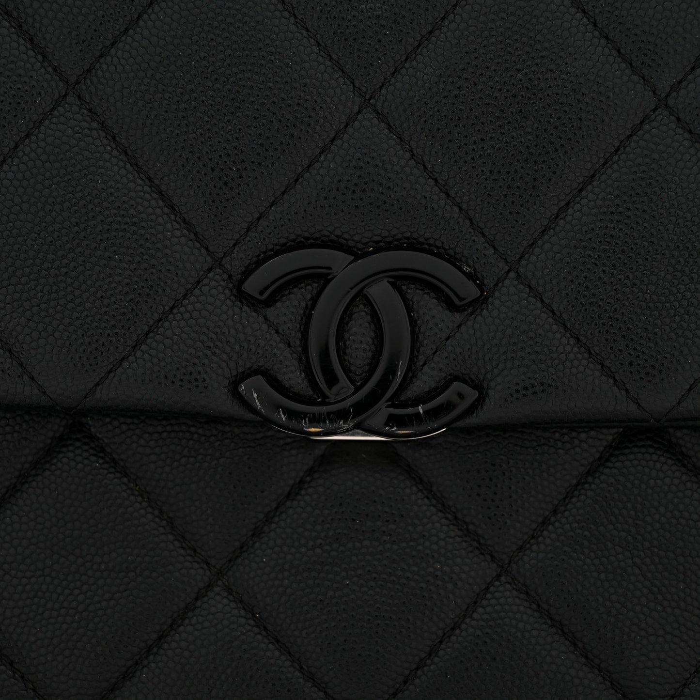 Caviar Quilted My Everything Flap Black