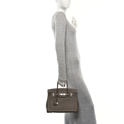 Hermes Togo BIRKIN 30 Etoupe 2 of 10