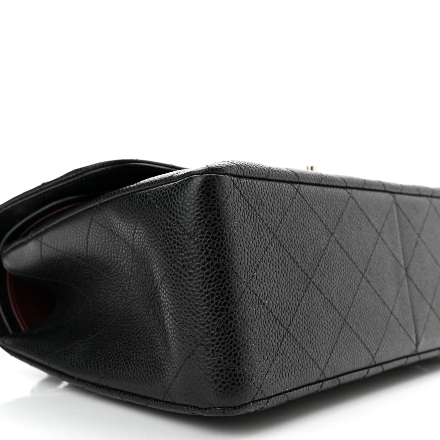 Chanel Caviar Quilted Jumbo Double Flap Black 9 of 10
